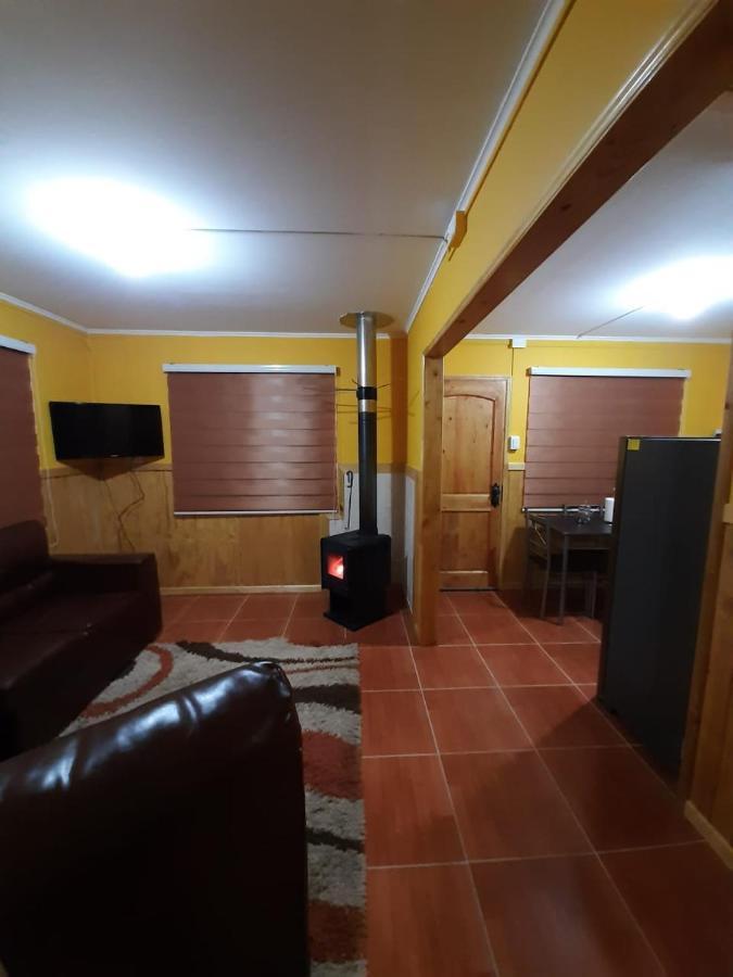 Cabana Cavernas Austral Puerto Sanchez Villa Exterior foto