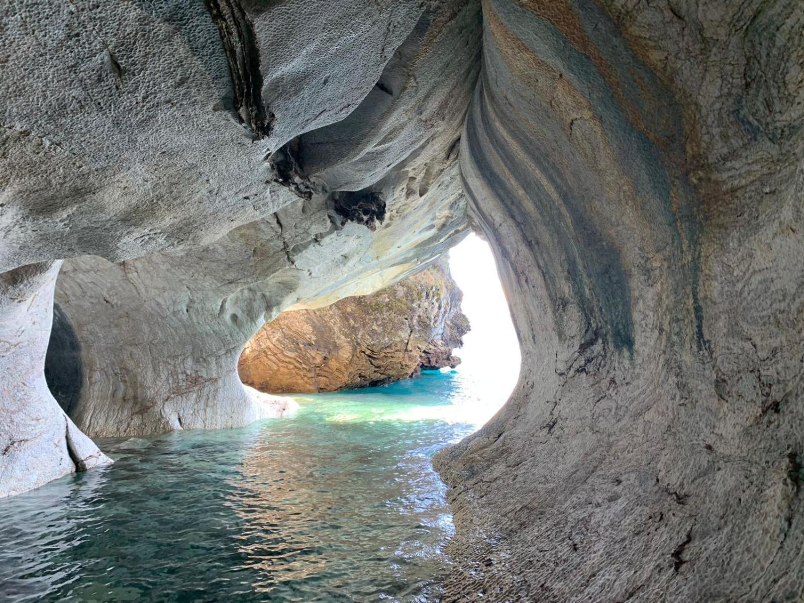 Cabana Cavernas Austral Puerto Sanchez Villa Exterior foto